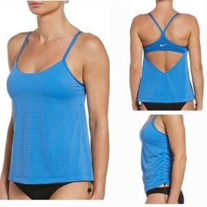 Nike Layered Mesh Tankini Top